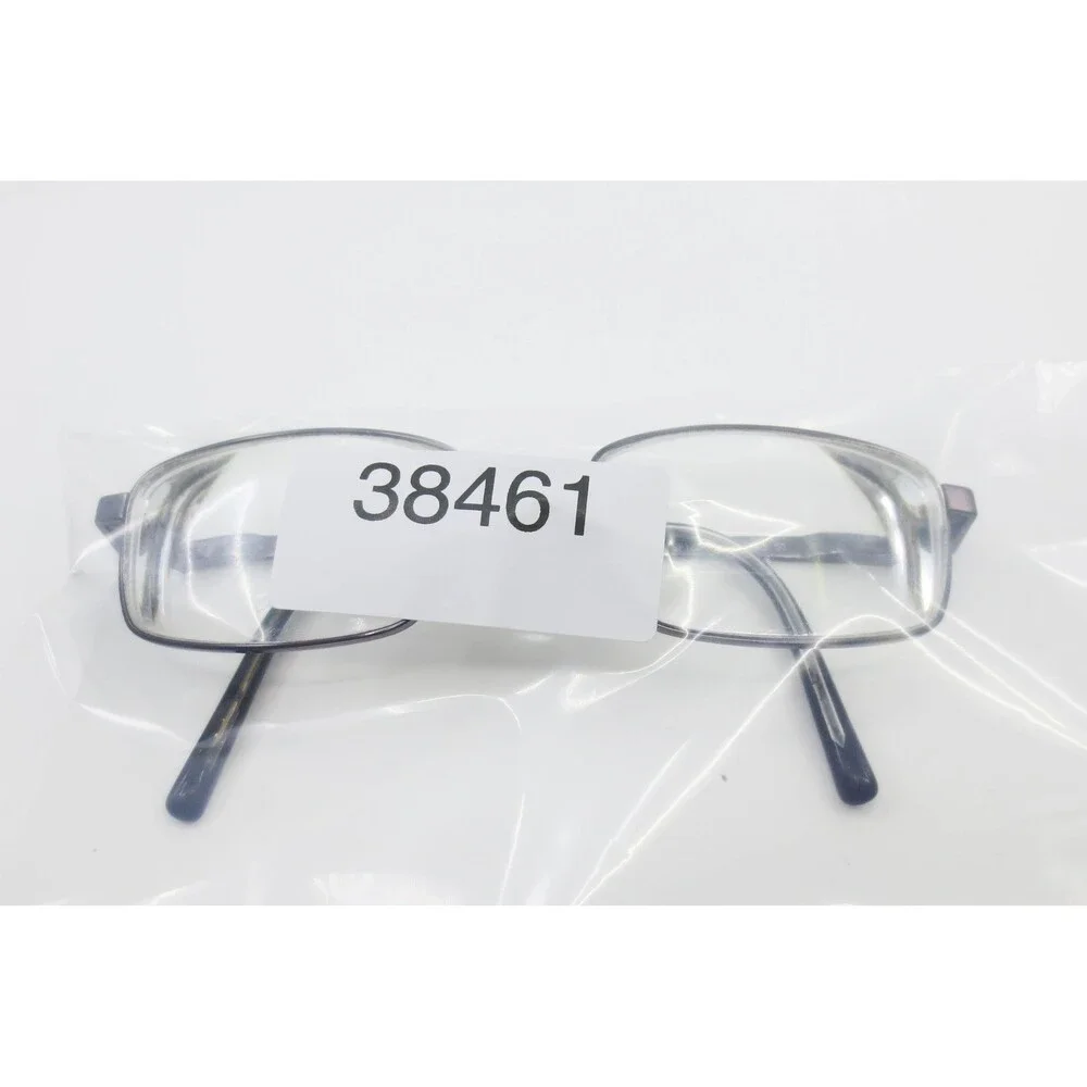 EasyClip Superfit SF122 Titanium Eyeglasses Frames Brown Bronze Rectangular 53mm